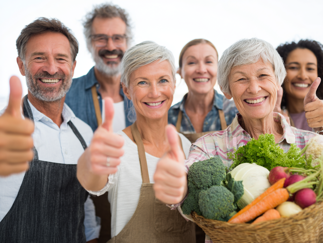 Молода жінка готує здорову їжу на кухні